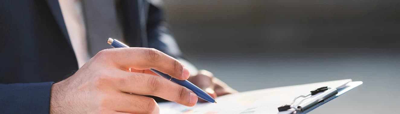 business man checking convert